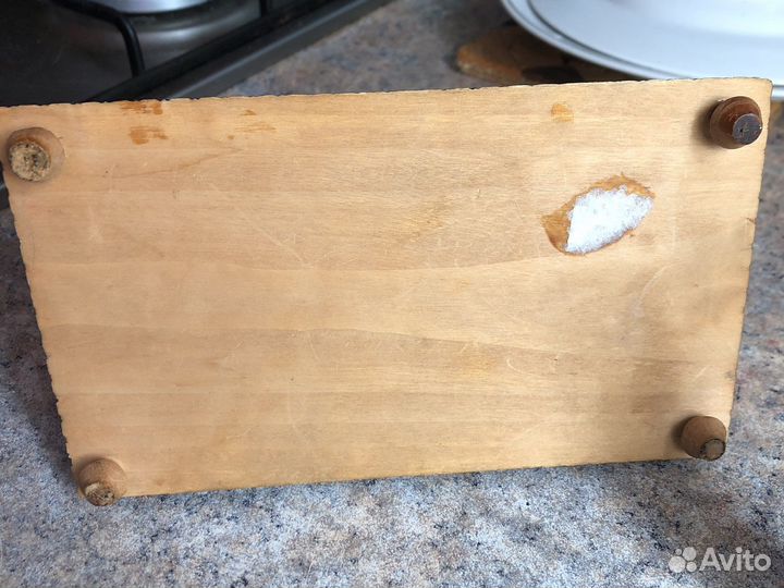 Сигаретница винтажная деревянная Болгария 70 г