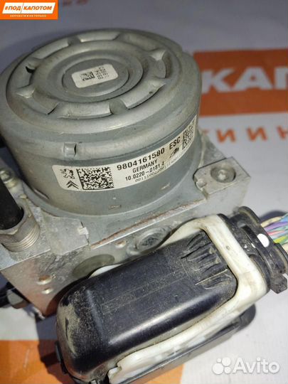 Блок ABS Peugeot 208 2012 9804161580