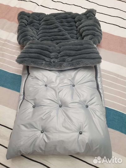 Конверт зимний для новорождённого