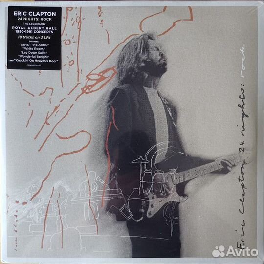 Виниловая пластинка Eric Clapton - 24 Nights: Rock