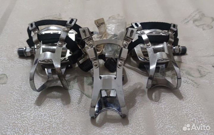 Педали MKS GR-9 с туклипсами