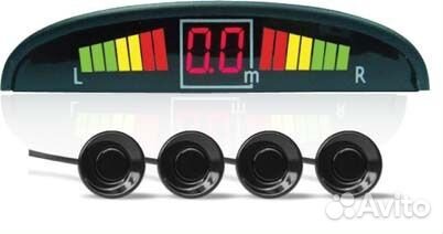 Парктроник AVS PS-124U (4 датчика, светодиодный ди