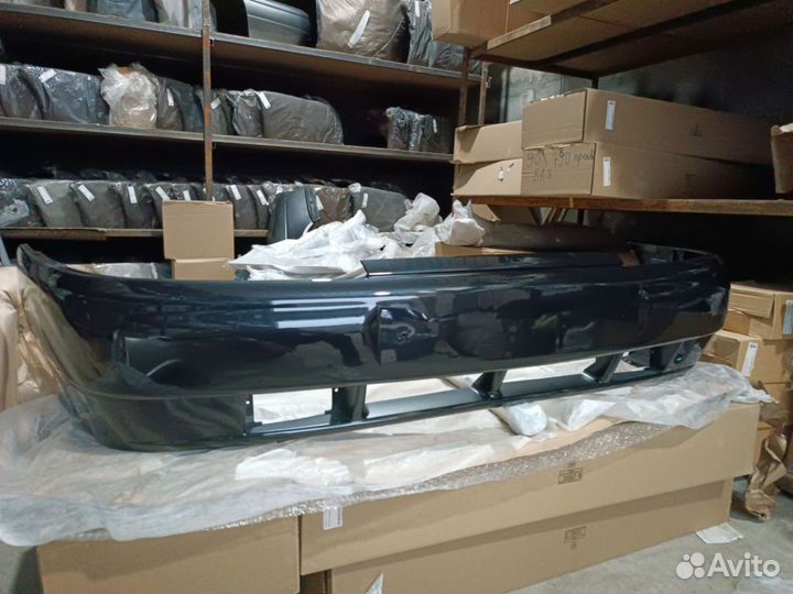 Бампер передний ваз 2110 2112 графитовый металлик