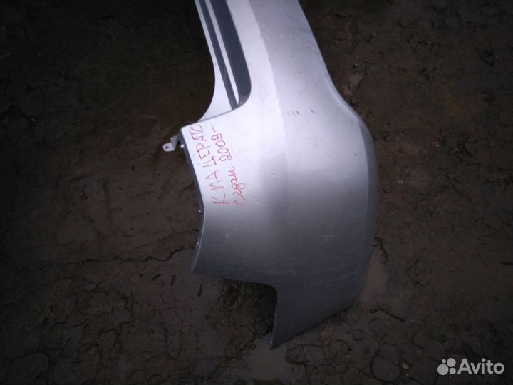 Бампер задний киа церато 866111M000 2009