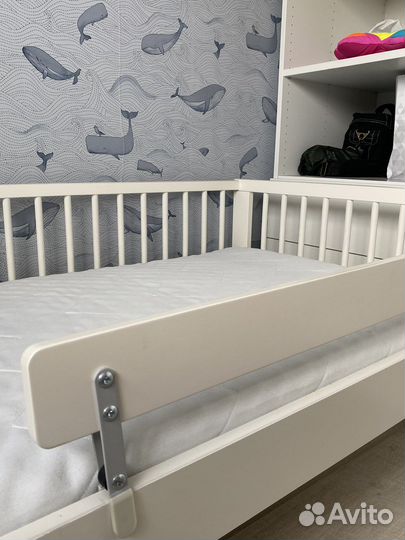 Детская кровать IKEA с матрасом
