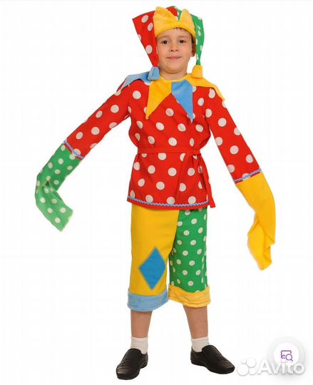 Новогодний костюм Петрушки