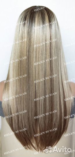 Парик блонд на сетке