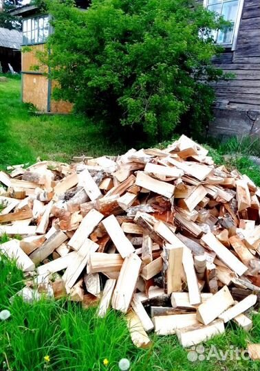 Дрова сухие колотые с доставкой