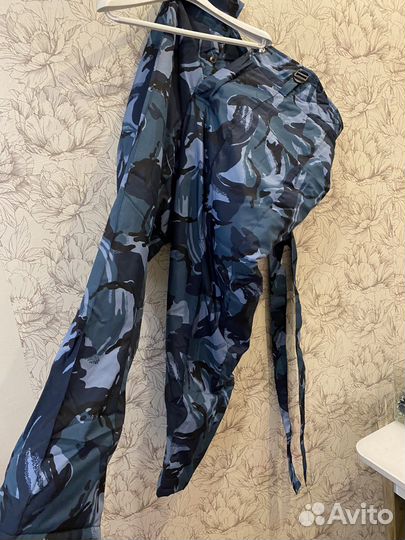 Костюм военный, пятнистый, зимний, новый, 54 р