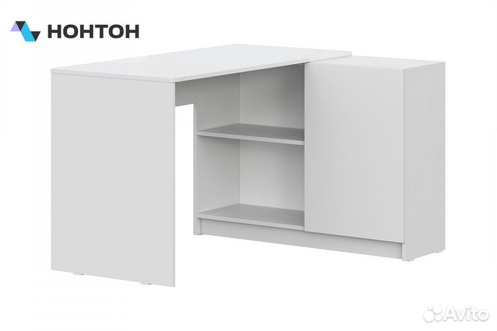 Письменный стол Майнд-03 белое дерево