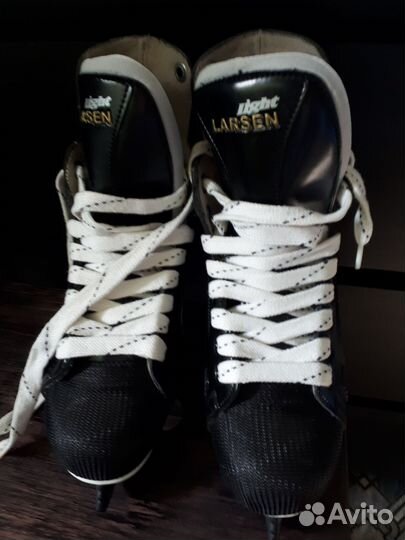 Коньки детские larsen, хоккейные, р.35
