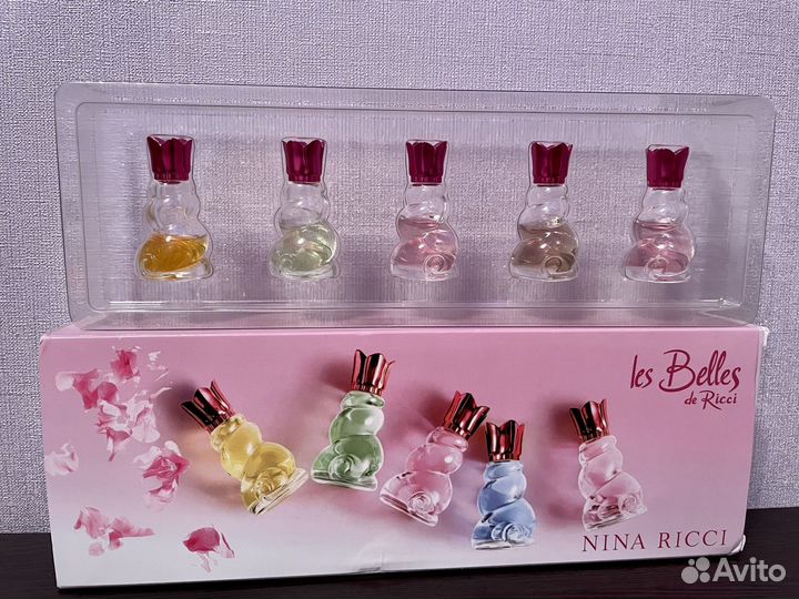 Наборы Cartier, Guerlain, Moschino, N Ricci