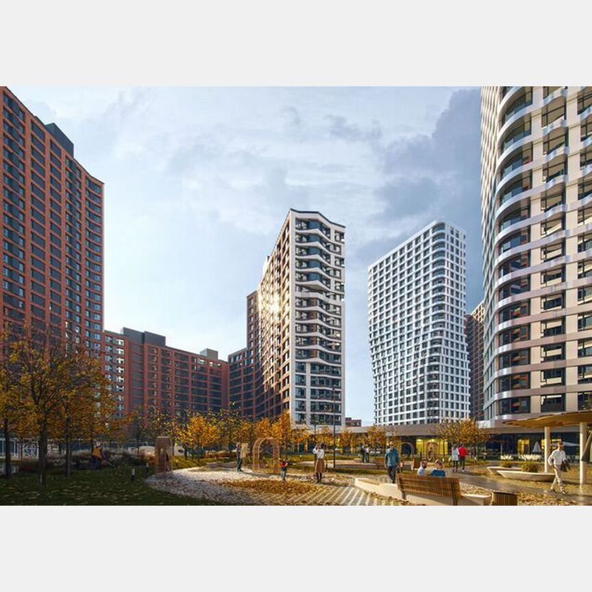 1-к. квартира, 39,9 м², 25/27 эт.