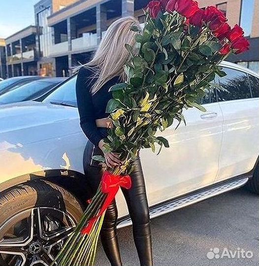 Высокие розы Гигантские розы Доставка цветов