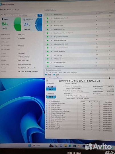 Ssd диск Samsung 850 Evo 1TB