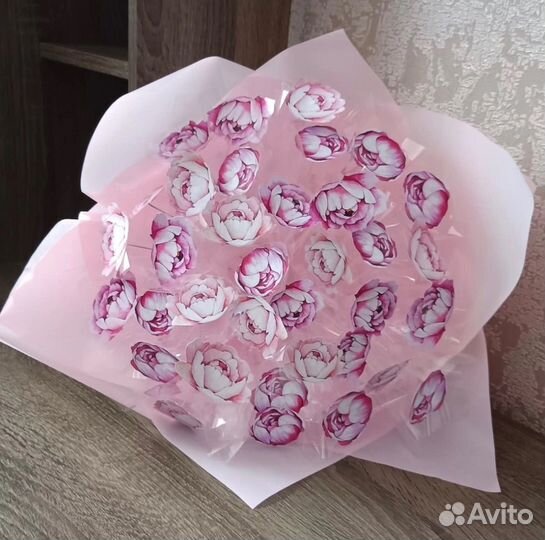 Светящийся букет из бабочек