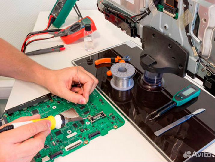 Ремонт монитора / Замена экрана / Замена матрицы