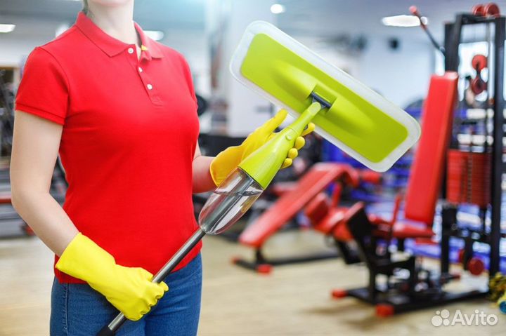 Уборщица в фитнес-клуб (зжм)