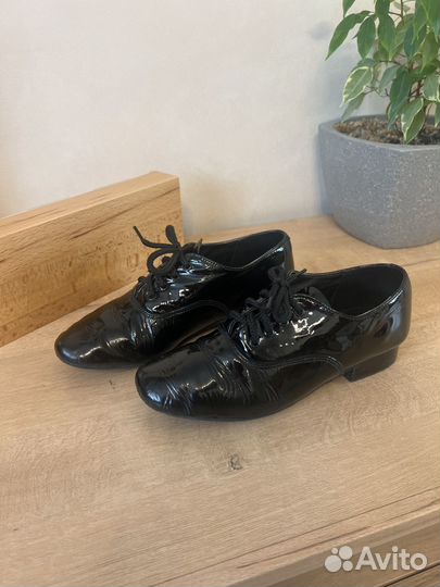 Туфли, бальных танцев стандарт мальчика 22 см