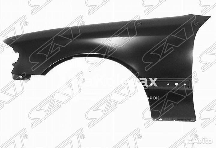 Крыло mercedes W202 93-00 LH без отв.под повторите