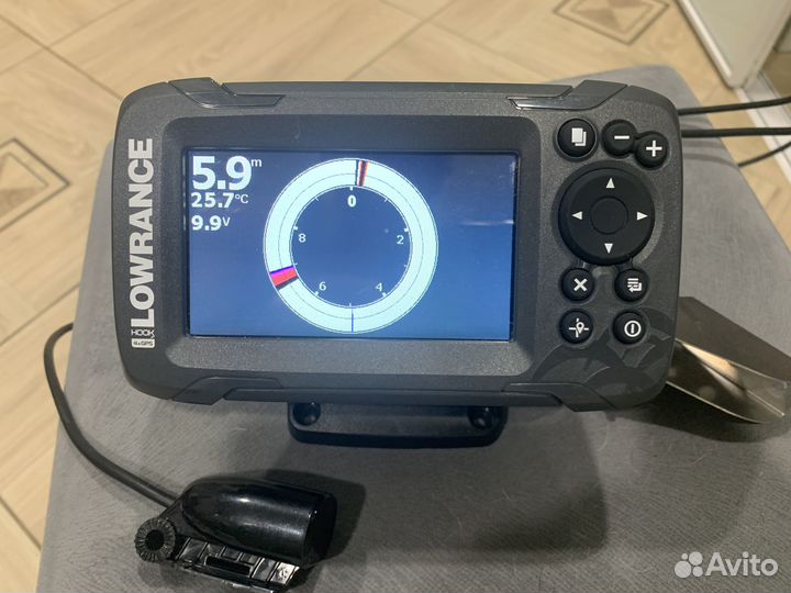 Эхолот lowrance hook 2-4x gps