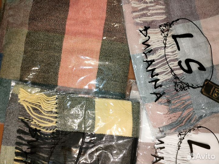 Шарф платок шаль шерсть кашемир