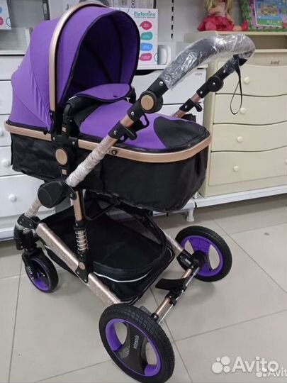 Коляска трансформер 3 в 1 wisesonle Q3