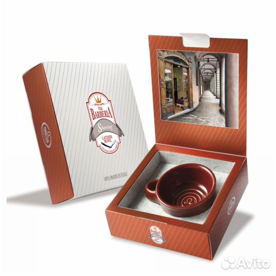 Чаша для бритья Omega Via Barberia Керамическая