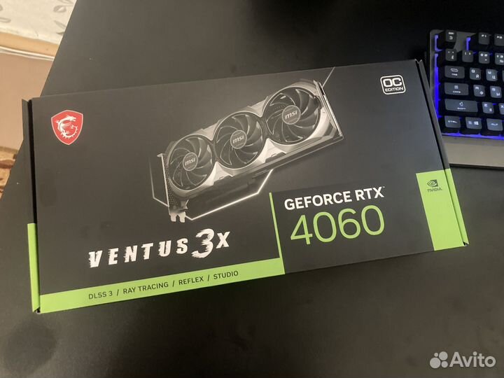 Видеокарта RTX 4060 MSI