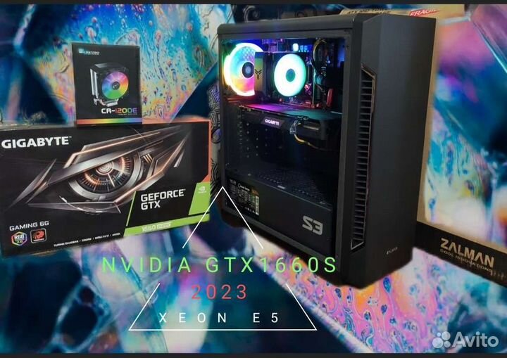 Игровой пк/intel 12ядер/Gtx1660super 6gb/16gb/1tb