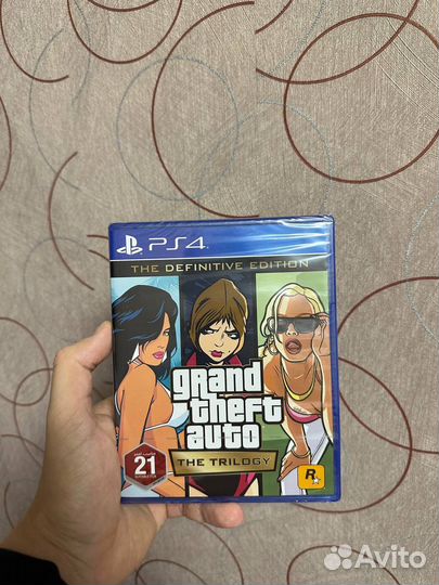 Игра для Ps4/Ps5 GTA The Trilogy новый