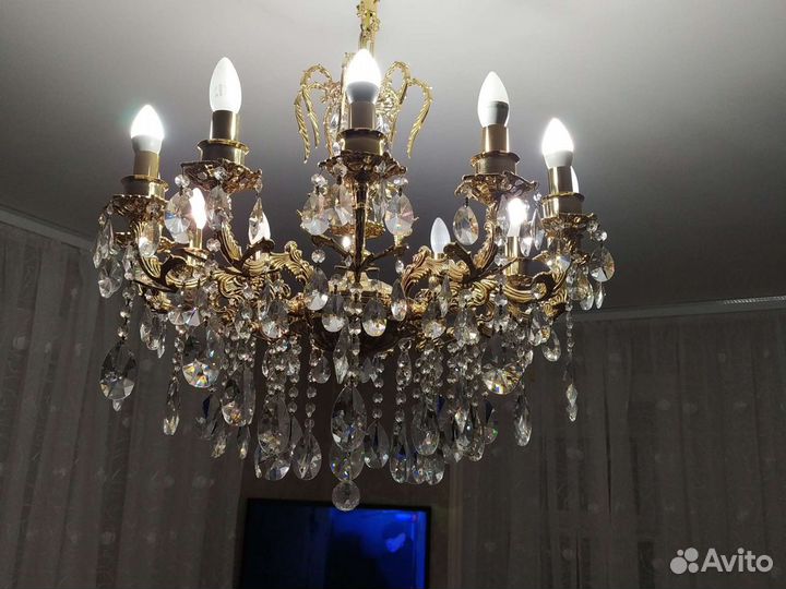 Люстра хрустальная