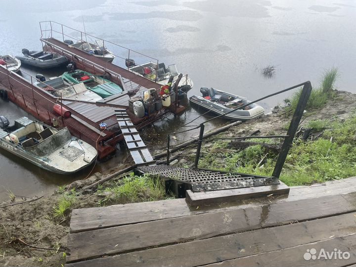 Лодка 360 С мотором 9,9