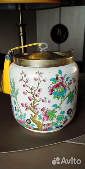 Банка керамическая винтаж