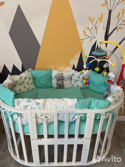 Кроватка - трансформер 9 в 1