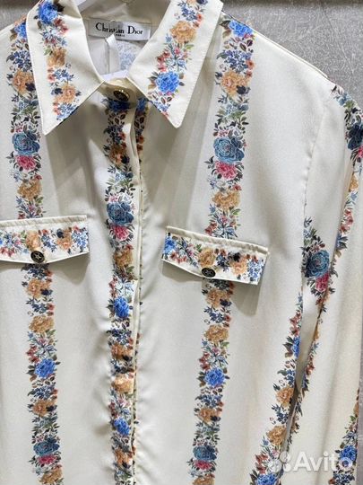 Шелковая Рубашка Dior