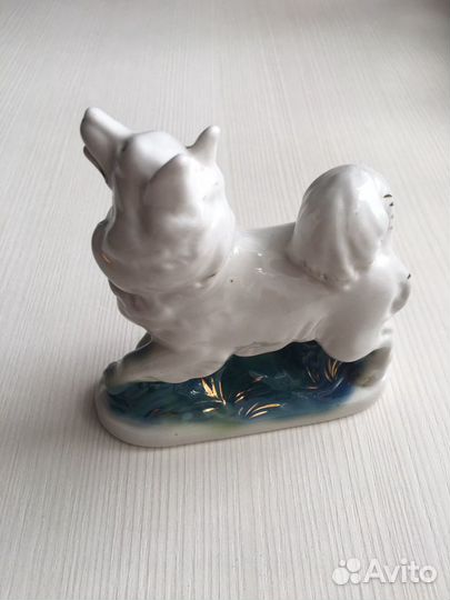 Статуэтка фарфор СССР собака