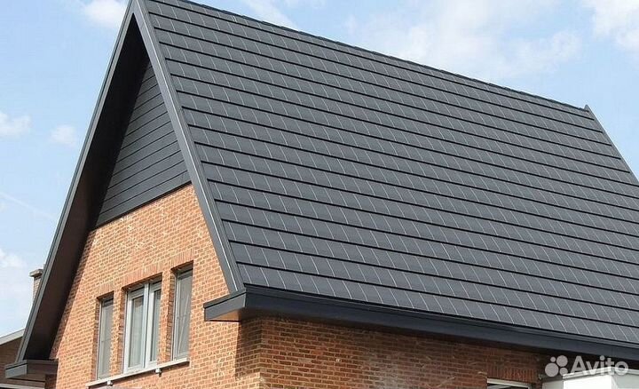 Металлочерепица кровельный материал