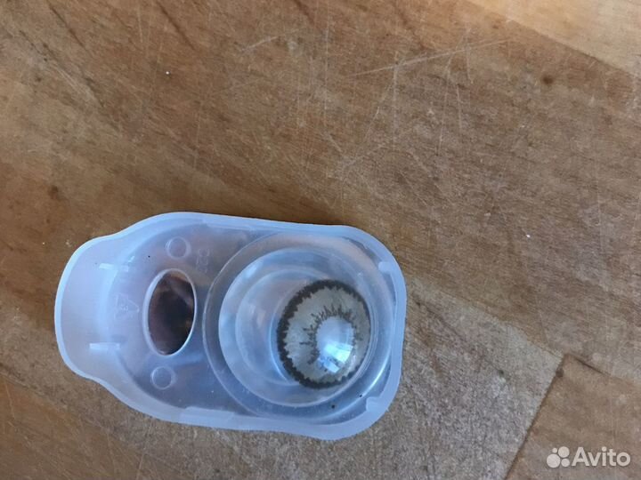 Контактная линза св коричневая -3,5