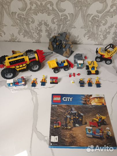 Lego City 60184, 60185, 60186