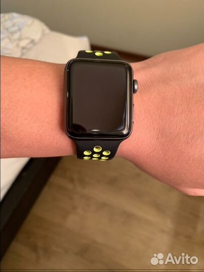 Часы Apple Watch series 2 Nike+ черный