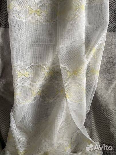Тюль новая
