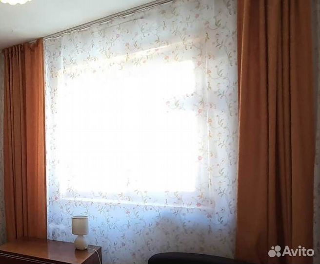 Тюль в цветочек