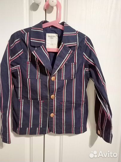 Детский пиджак 118 см