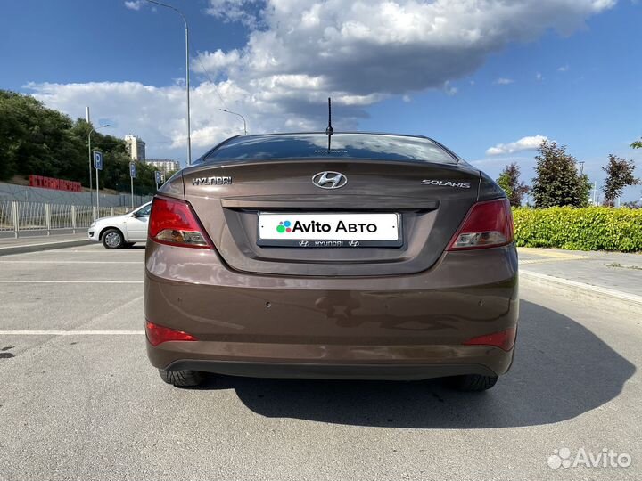 Hyundai Solaris 1.6 AT, 2015, 134 000 км