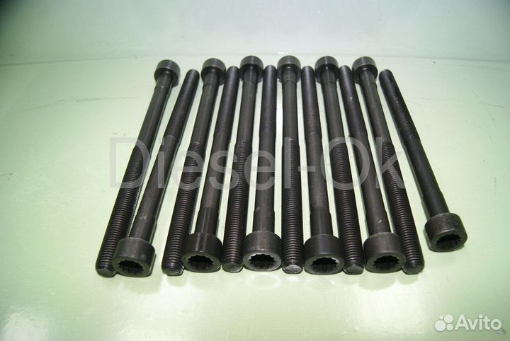 Болты гбц комплект двс D20DT ssangyong kyron