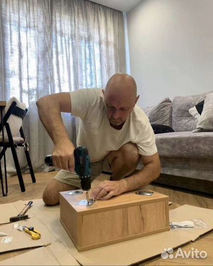 Сборка и установка мебели