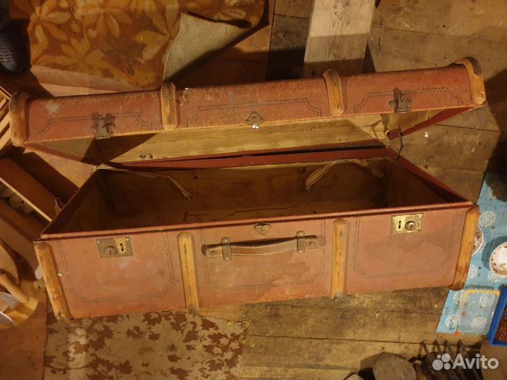 Немецкий каретный чемодан-кофр