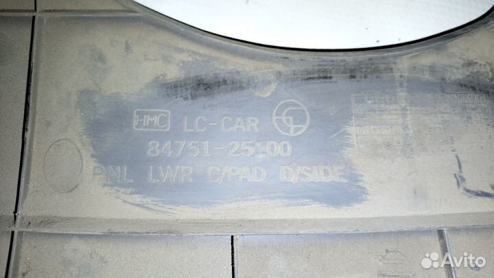 Подрулевая накладка Hyundai accent