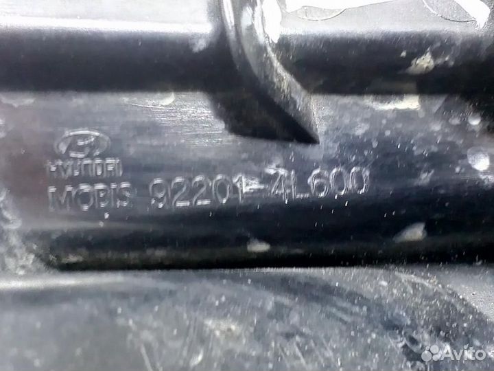 Фара противотуманная левая Hyundai Solaris 2010-20